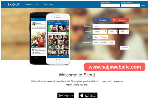 Skout sign up free